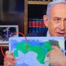 Nouvelle provocation de Netanyahu envers les Marocains avec une carte tronquée du Sahara Marocain