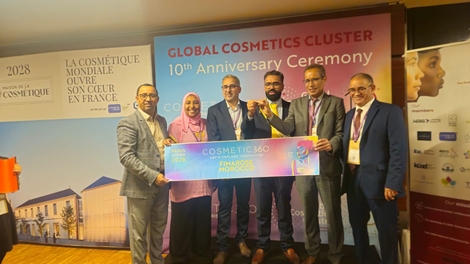 FIMAROSE à COSMETIC 360 : renforcer la présence du Maroc dans l’industrie cosmétique mondiale