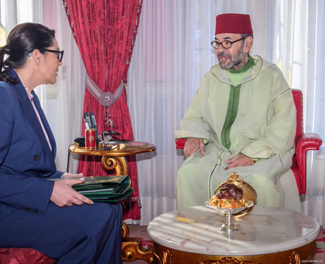 Audience Royale à Rabat : Le Roi Mohammed VI reçoit Fatima Ezzahra El Mansouri