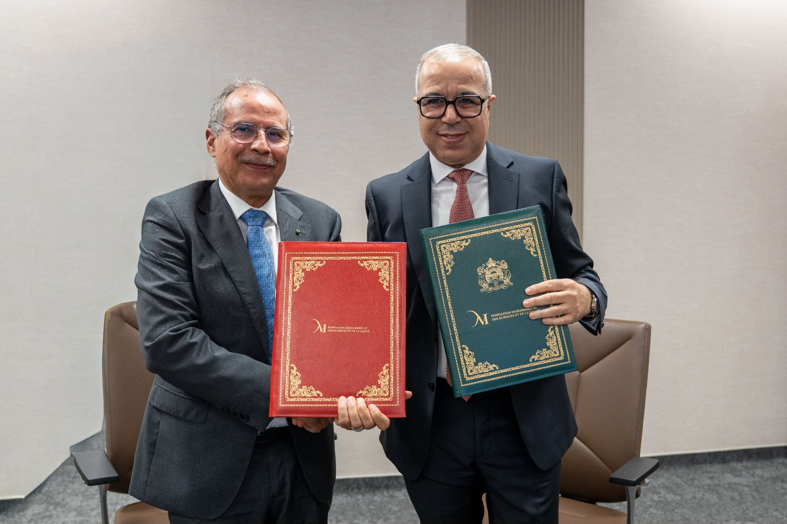 La Fondation Mohammed VI des Sciences et de la Santé et le Crédit Agricole du Maroc scellent un partenariat dans les domaines de la santé et de la prévention