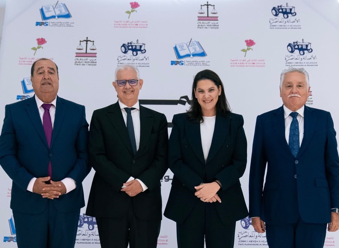 Maroc : Quatre partis politiques pour composer le prochain gouvernement
